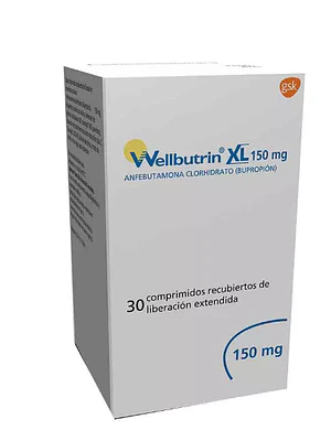 Wellbutrin XL Anfebutamona 150 mg 30 Comprimidos.