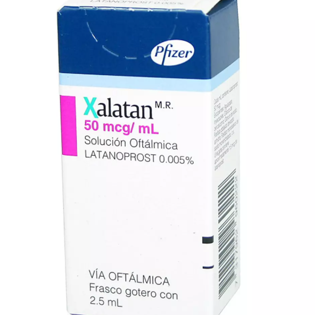 Xalatan 50 mcg/ml  Solución oftálmica 2,5 ml. 1