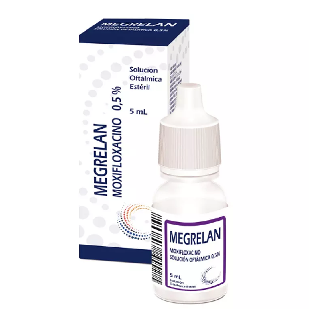 Megrelan 0,5 % Solución oftálmica 5 ml. 1