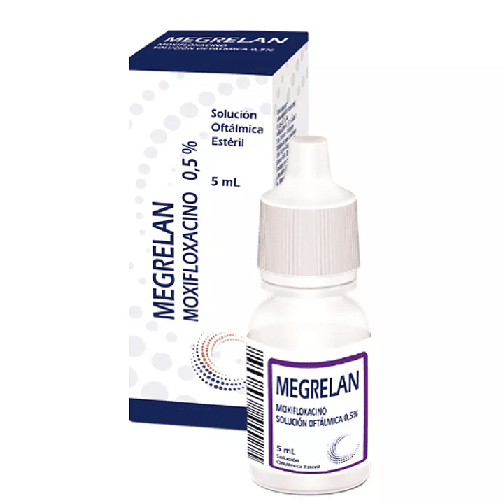 Megrelan 0,5 % Solución oftálmica 5 ml. 1