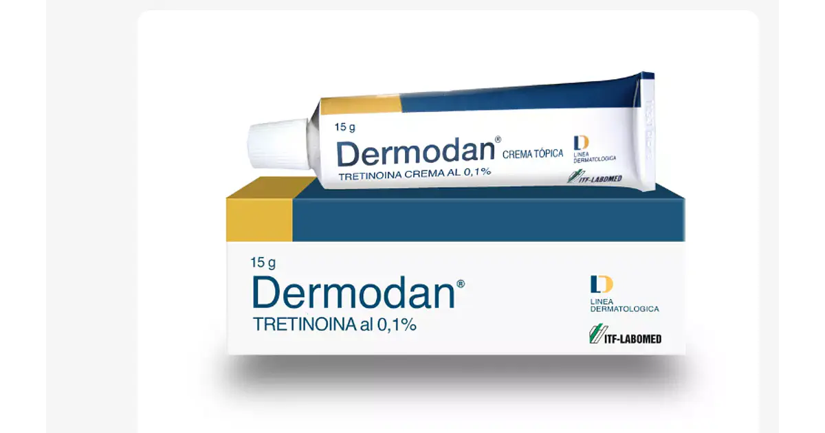 Dermodan Tretinoina 0,1 % Crema 15 G.