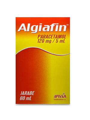 Algiafin Paracetamol 120 mg / 5 ml 60 ml.