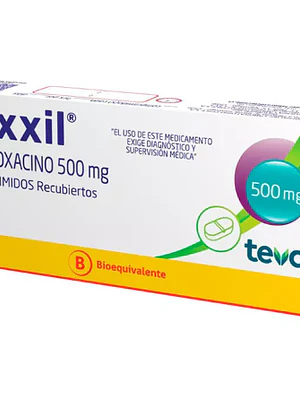 Auxxil (B) Levofloxacino 500 mg 14 Comprimidos.