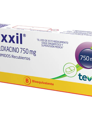 Auxxil (B) Levofloxacino 750 mg 7 Comprimidos recubiertos.