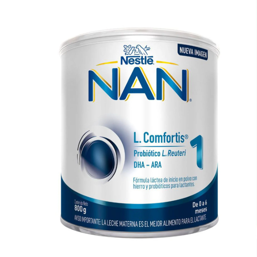 Nan L. Confortis 1 Fórmula para lactantes 800 g. 1