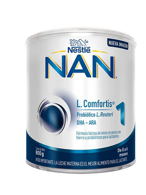 Nan L1 Confortis Fórmula infantil 800 g.