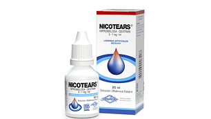 Nicotears Lágrimas artificiales 20 ml.