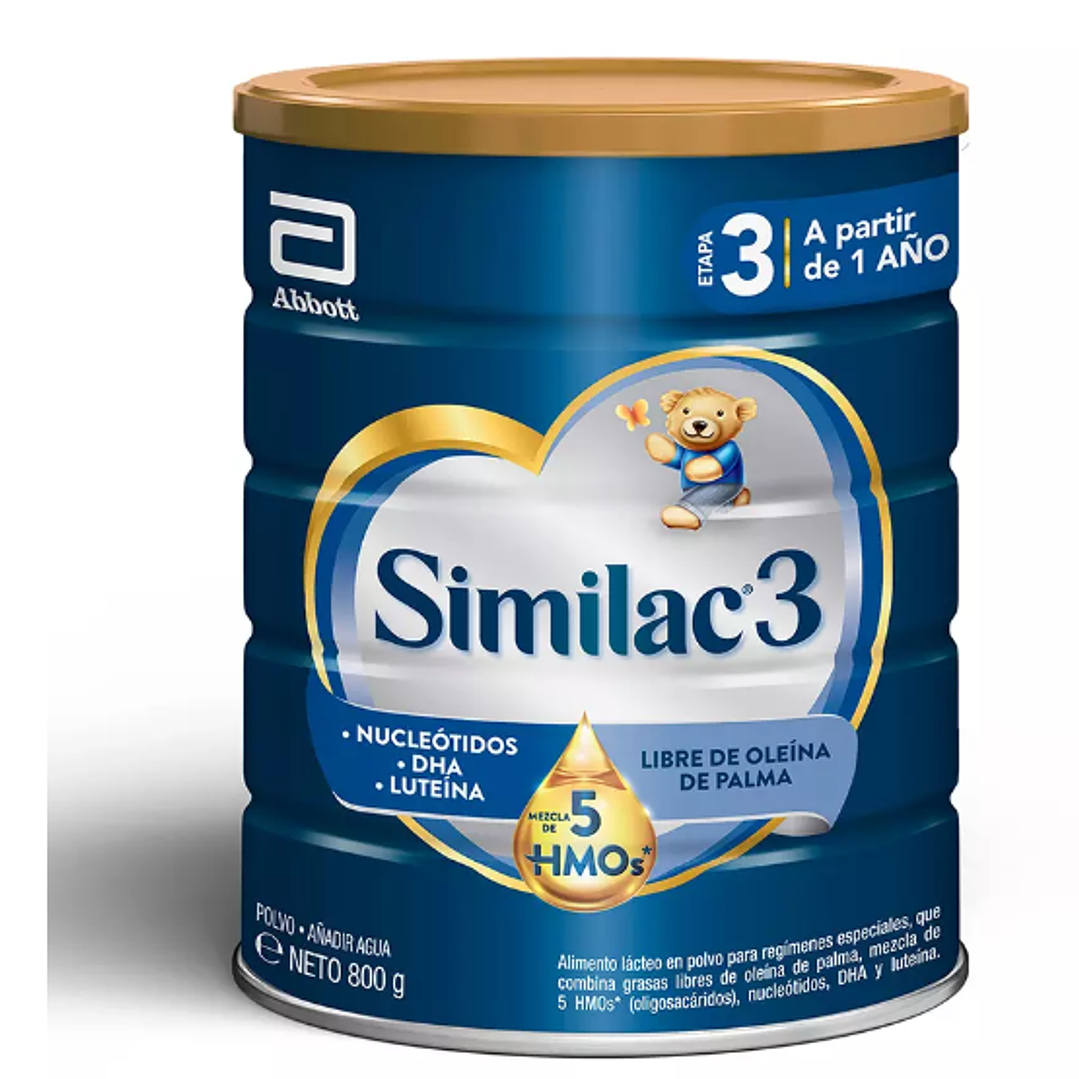 Similac 3  Fórmula infantil 800 g. 1