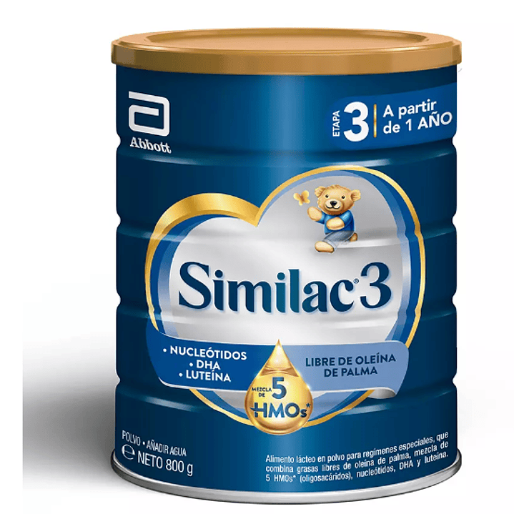 Similac 3  Fórmula infantil 800 g. 1