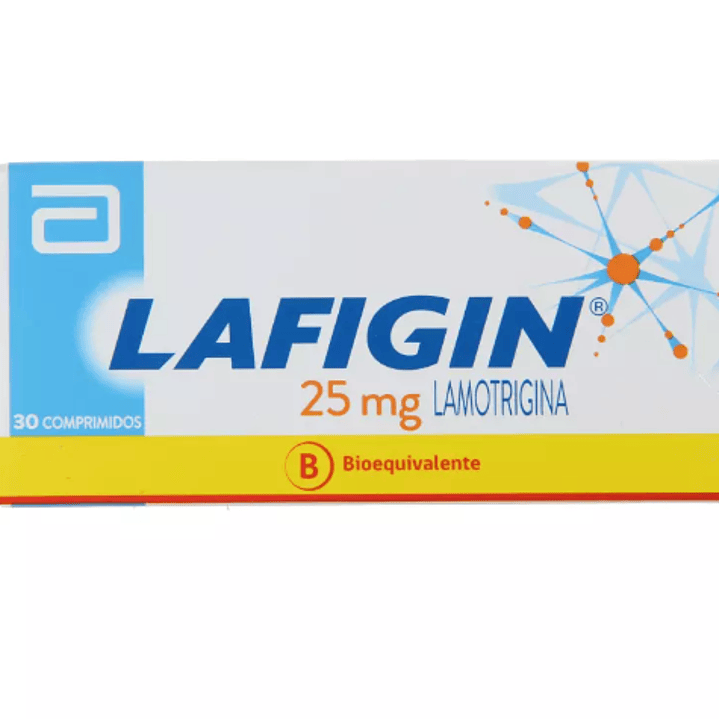 Lafigin (B) Lamotrigina 25 mg 30 Comprimidos. 1