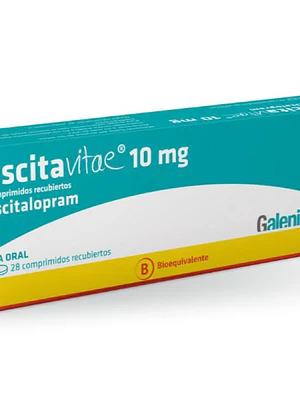 Escitavitae (B) Escitalopram 10 mg 28 Comprimidos.
