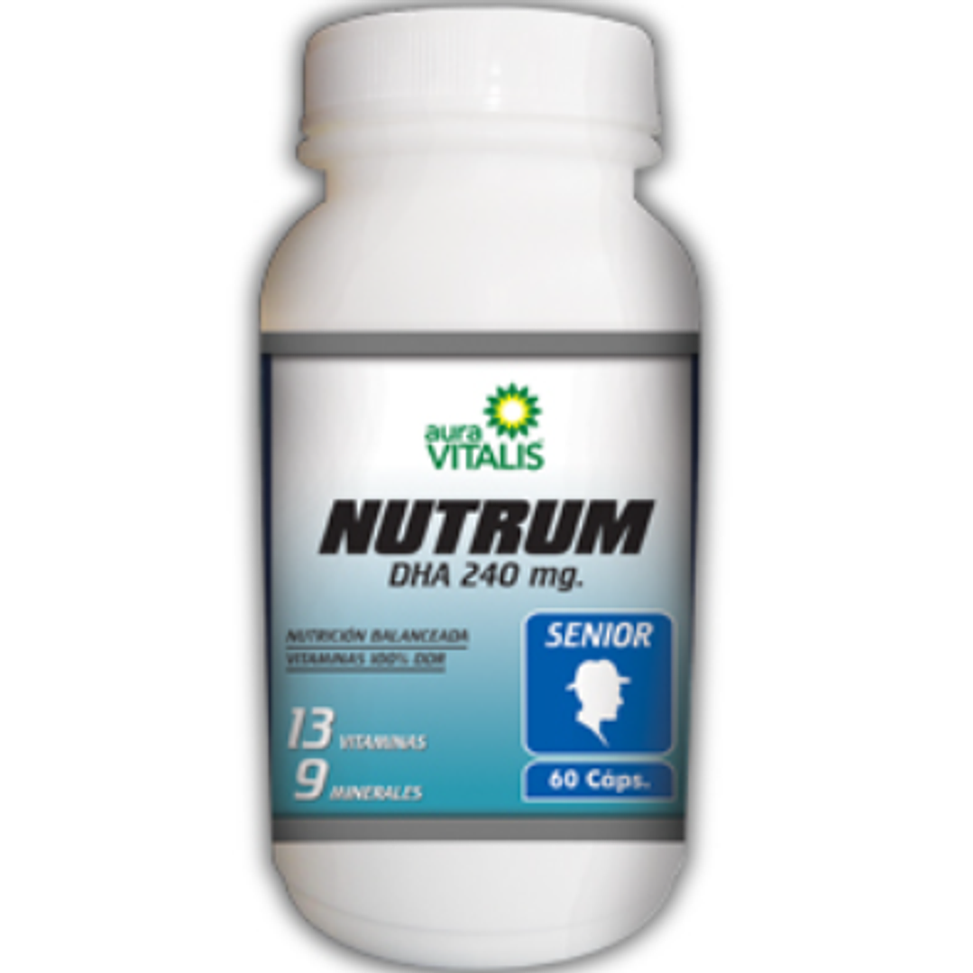 Nutrum Senior 60 Cápsulas. Aura Vitalis 1