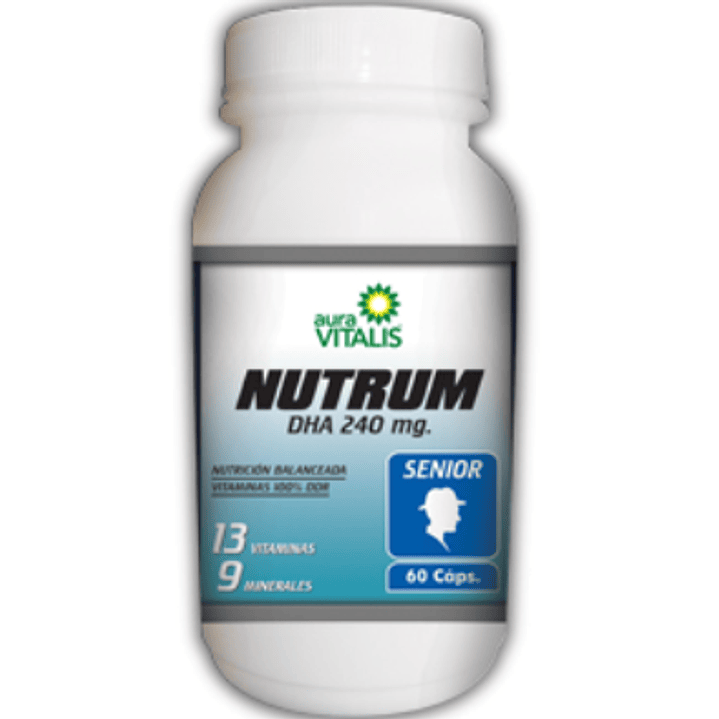 Nutrum Senior 60 Cápsulas. Aura Vitalis 1