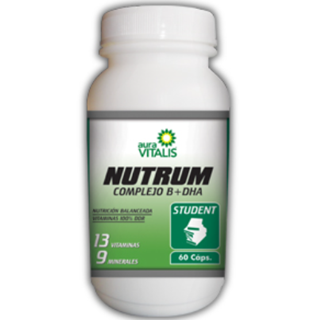 Nutrum Student 60 Cápsulas. Aura Vitalis 1