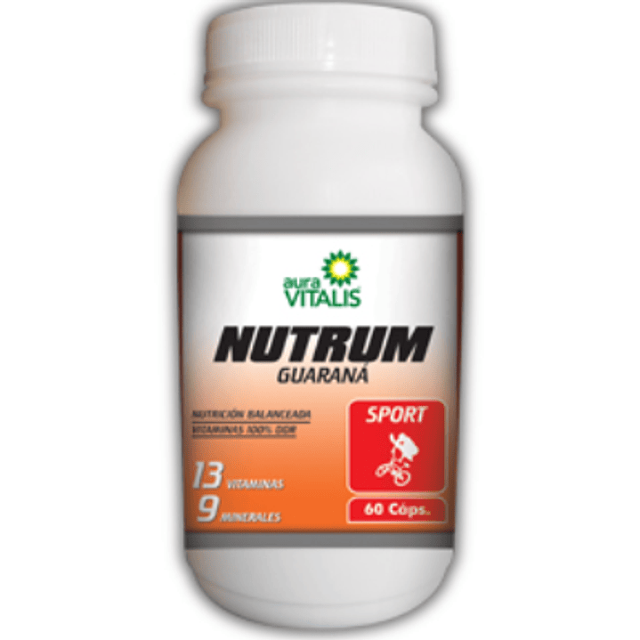 Nutrum Sport 60 Cápsulas. Aura Vitalis. 1