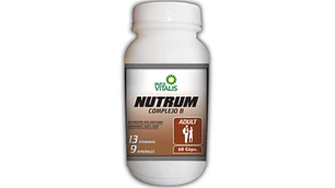 Nutrum Adult Complejo B  60 Cápsulas. Aura Vitalis