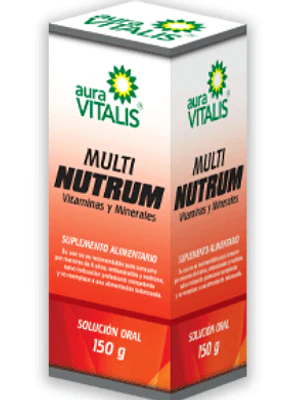 Multi Nutrum Jarabe 150 g. Aura Vitalis