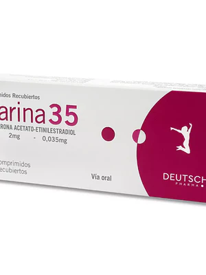 Flarina 35 Ciproterona, Etinilestradiol 21 Comprimidos.