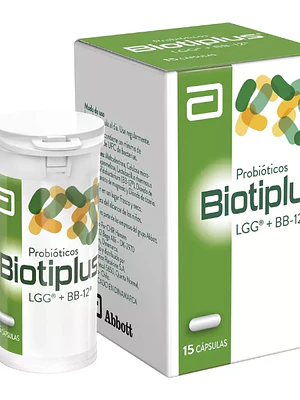 Biotiplus Probióticos 15 Cápsulas.