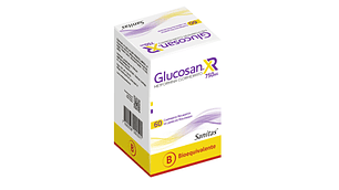 Glucosan XR (B) Metformina 750 mg 60 Comprimidos.
