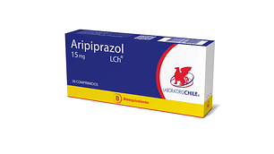 Aripiprazol (B)  15 mg 30 Comprimidos. Chile