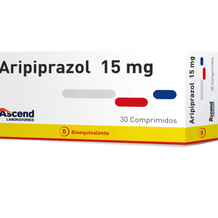 Aripiprazol (B) 15 mg 30 Comprimidos. Ascend 1