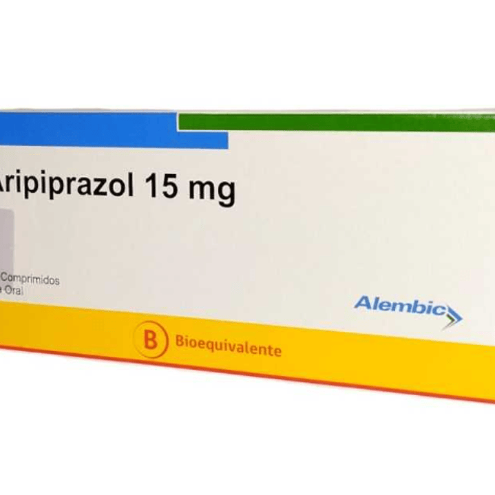 Aripiprazol (B) 15 mg 30 Comprimidos. Alembic  1