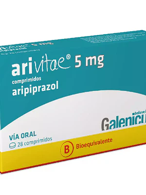 Arivitae (B) Aripripazol 5 mg 28 Comprimidos.