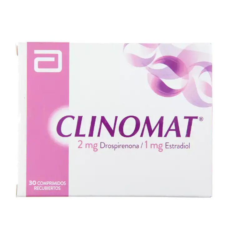 Clinomat Drospirenona, Estradiol 30 Comprimidos recubiertos. 1
