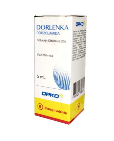 Dorlenka (B) dorzolamida 2 % Solución oftálmica 5 ml.