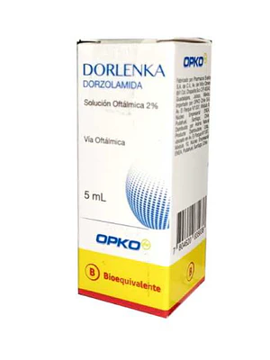 Dorlenka (B) dorzolamida  2 % Solución oftálmica 5 ml.