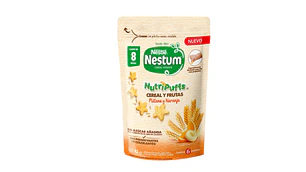 Nestum Nutripuffs Banana & Orange Snack por 42  gramos
