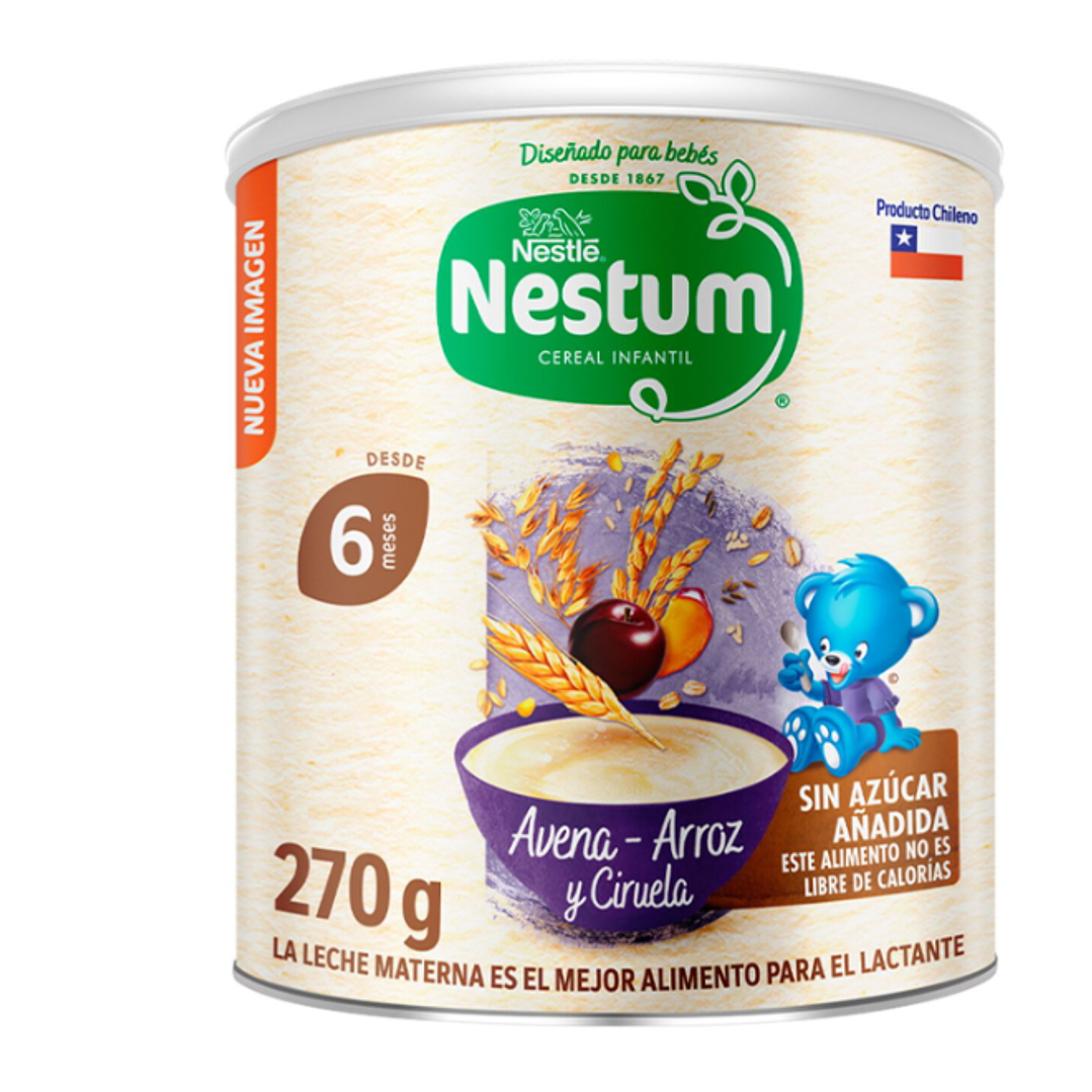 Nestum Avena Arroz y Ciruela. 270 g. 1