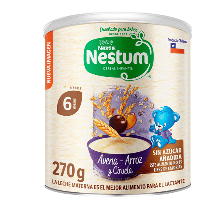 Nestum Avena Arroz y Ciruela. 270 g. 1