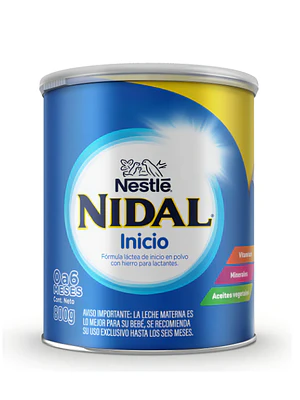 Nidal 1 Inicio 0 A 6 M Pvo por 800  gramos