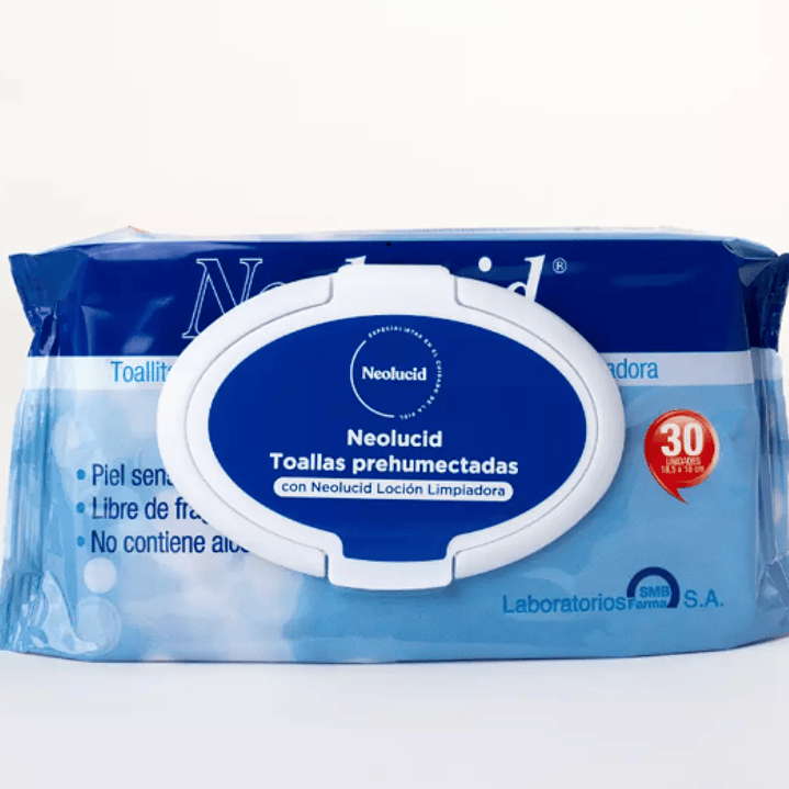 Neolucid Toallas húmedas  30 Unidades. 1