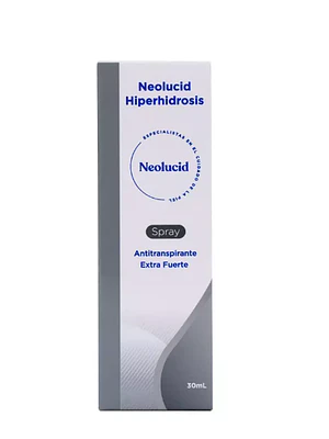Neolucid Hiperhidrosis Spray Antitraspirante por 30  ml