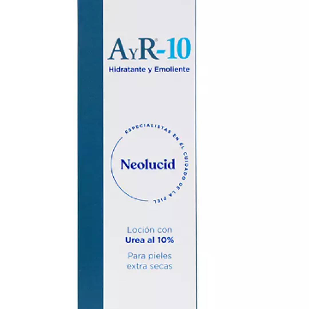 Neolucid A y R-10 Loción con  úrea 10%  100 ml. 1