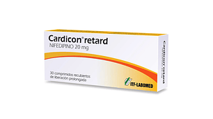 Cardicon retard 20 mg 30 Comprimidos.