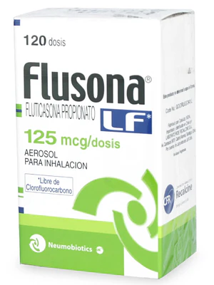 Flusona LF Fluticasona 125 mcg Inhalador 120 Dosis.