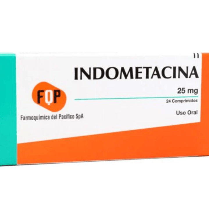Indometacina 25 mg 24 Comprimidos. 1
