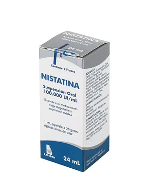 Nistatina Gts 100.000 Ui/ ml por 24  ml Bph