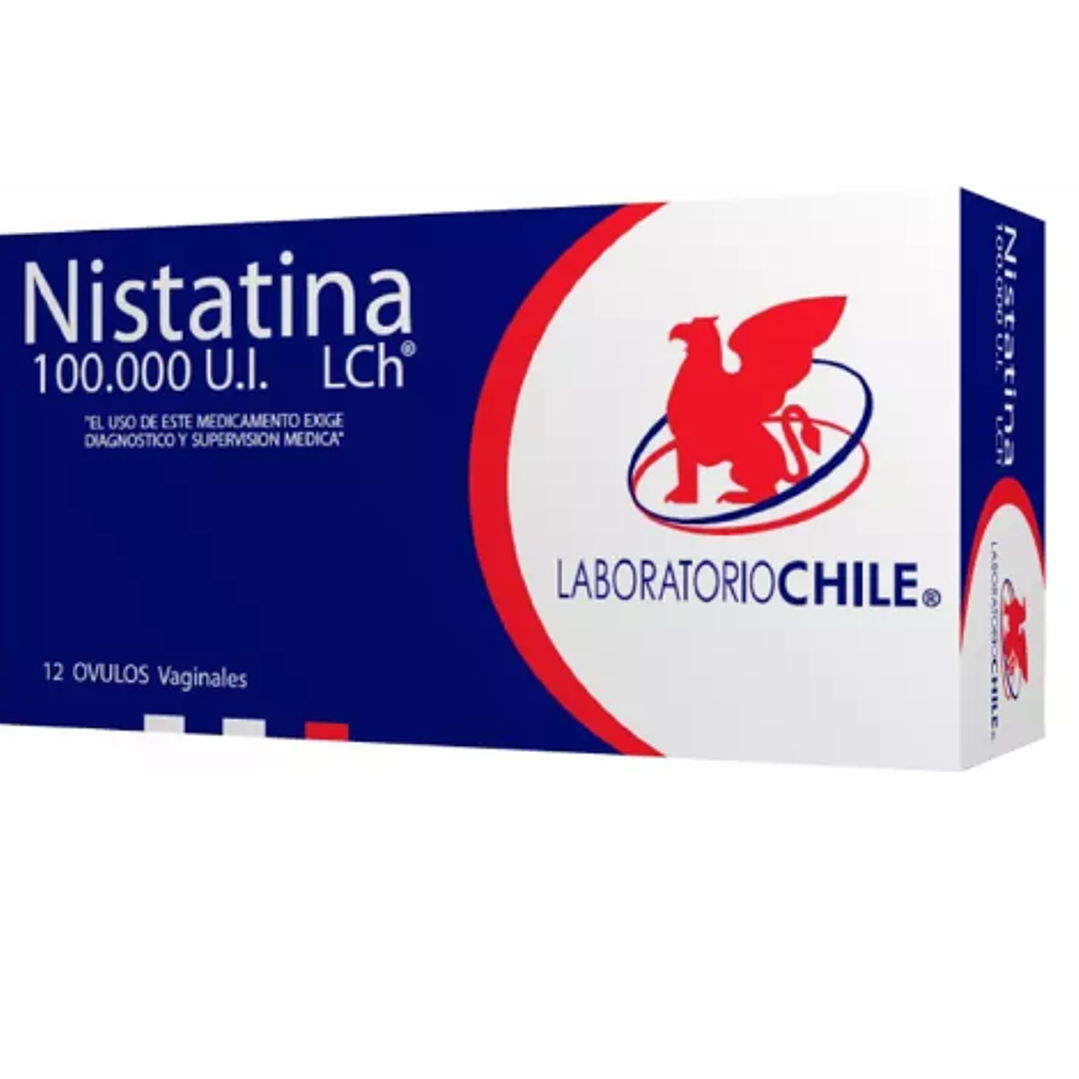 Nistatina 100.000 UI 12 Óvulos vaginales. 1