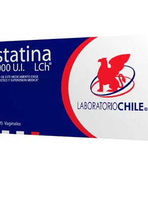 Nistatina 100.000 UI 12 Óvulos vaginales.