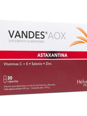Vandes Aox Cap por 30  unidades 