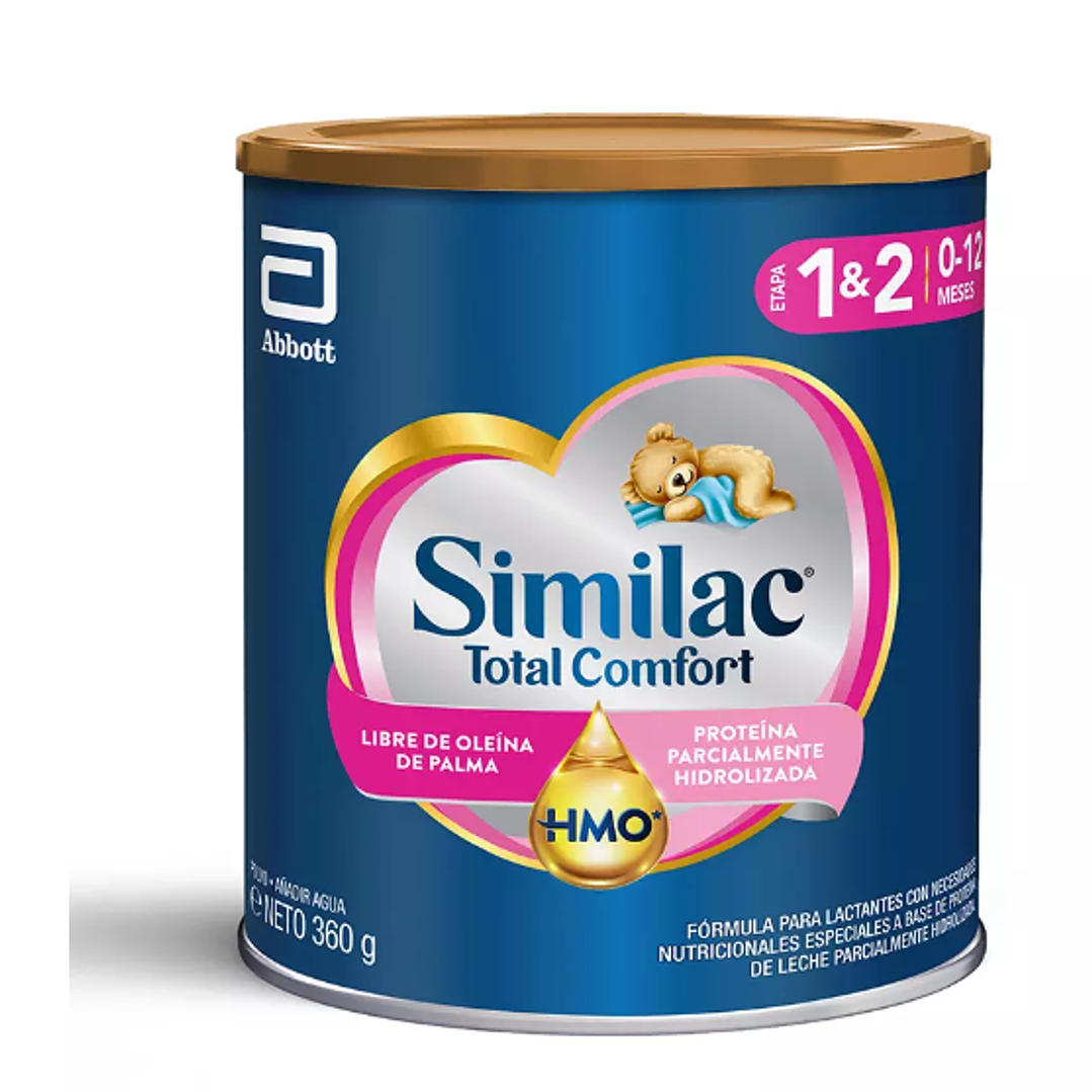Similac Total Comfort 1&2 Fórmula para lactantes 360 g. 1