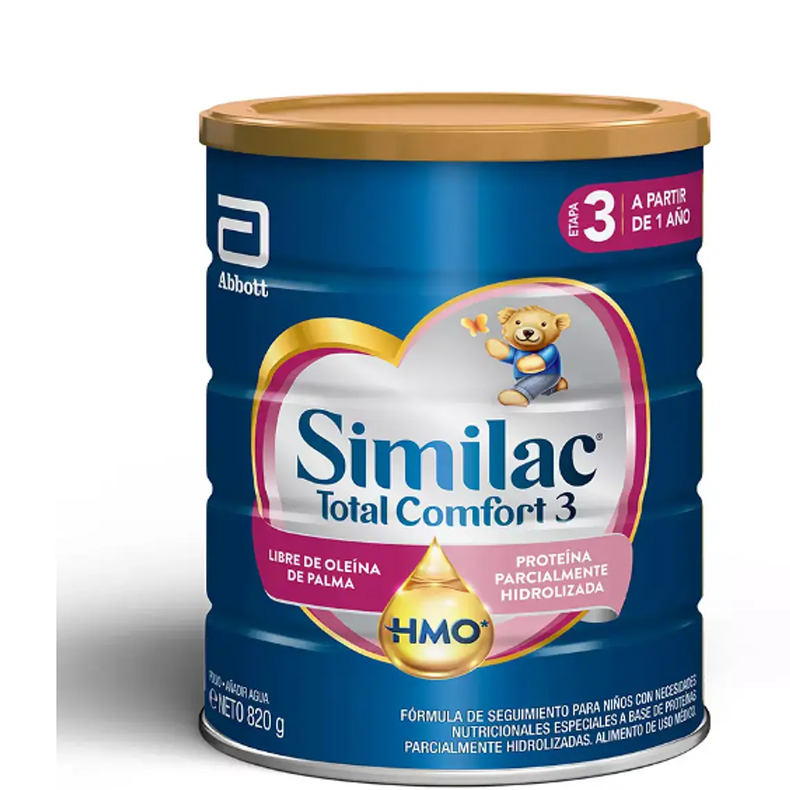 Similac Total Confort 3 Fórmula infantil 820 g. 1