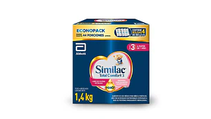 Similac Total Confort 3 Fórmula infantil 1400 g.