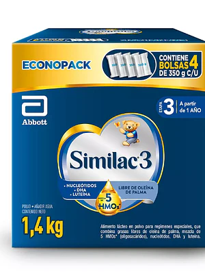 Similac 3 Polvo 1400  gramosamos
