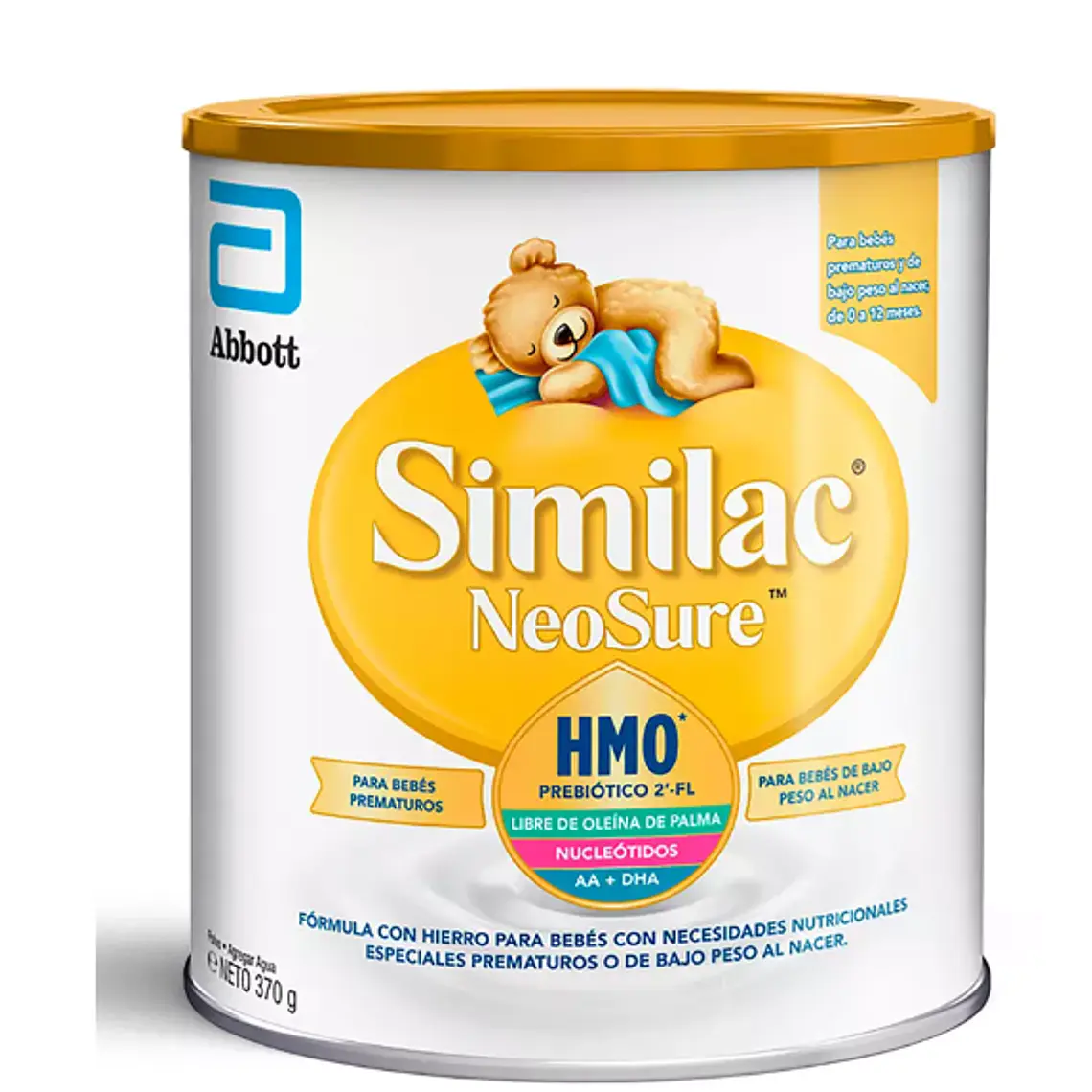 Similac Neosure Fórmula para bebés prematuros 370 g. 1